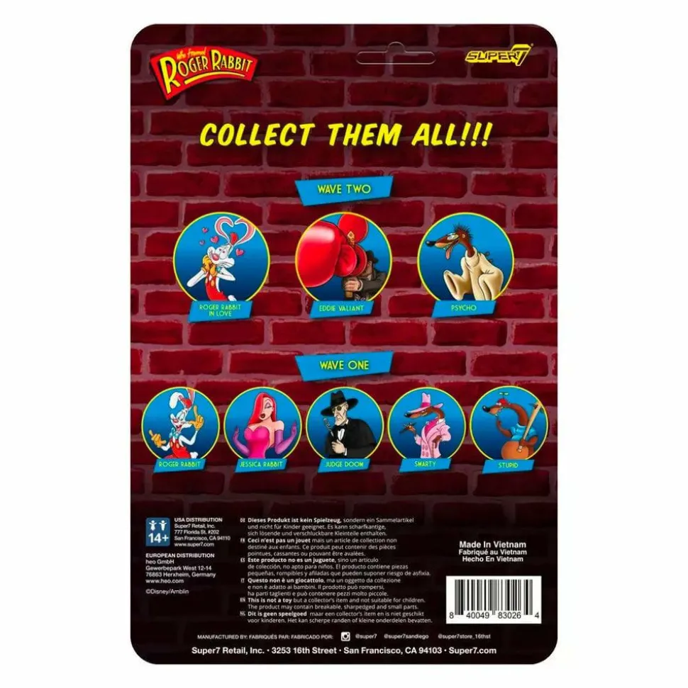 Who Framed Roger Rabbit - Psycho ReAction 3.75" Action Figure