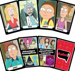 Who Says? - Rick and Morty Edition Card Game
