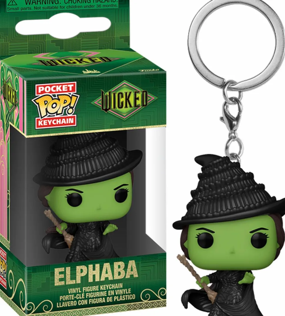 Wicked (2024) - Elphaba Pocket Pop! Keychain
