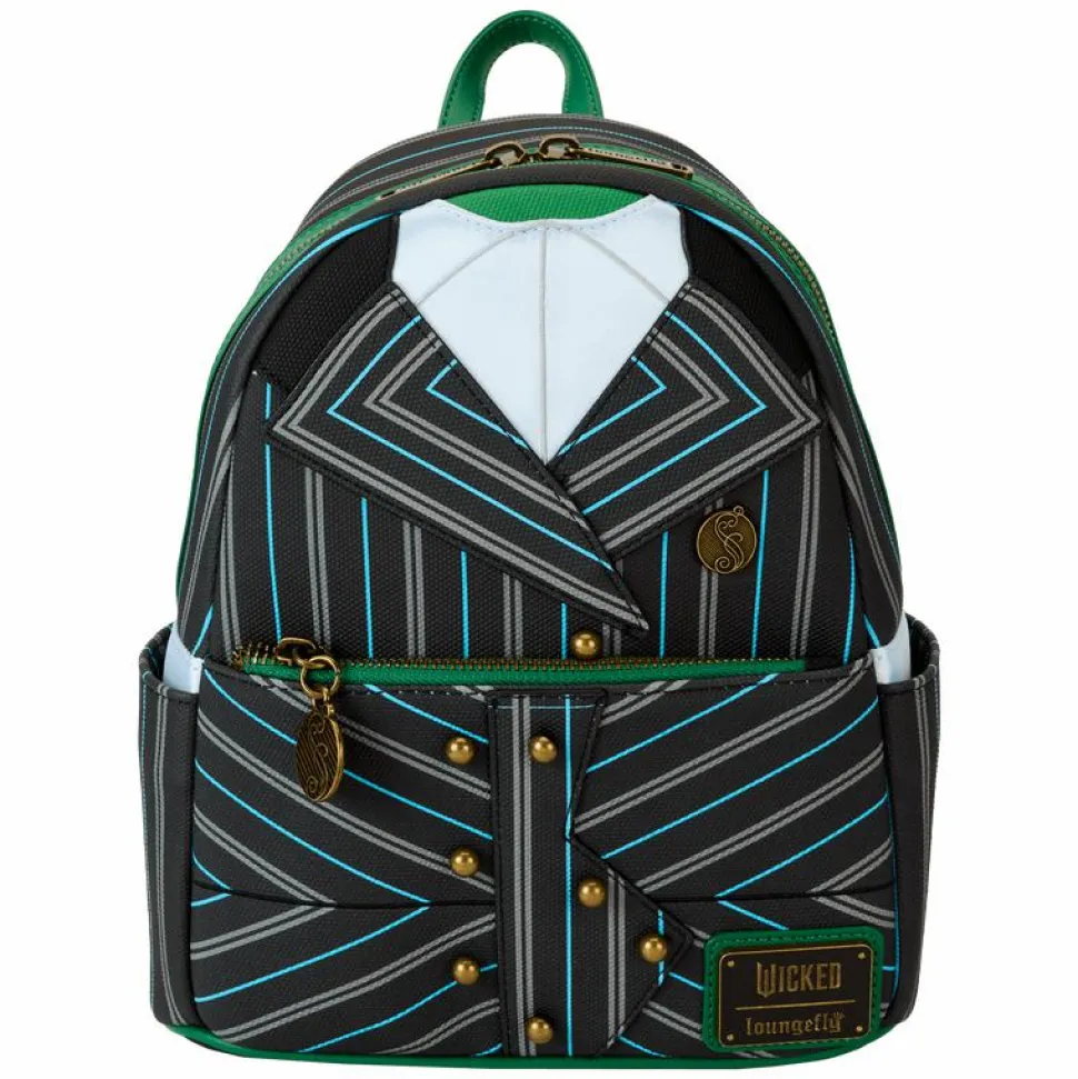 Wicked (2024) - Elphaba Shiz University Uniform Cosplay 10" Faux Leather Mini Backpack