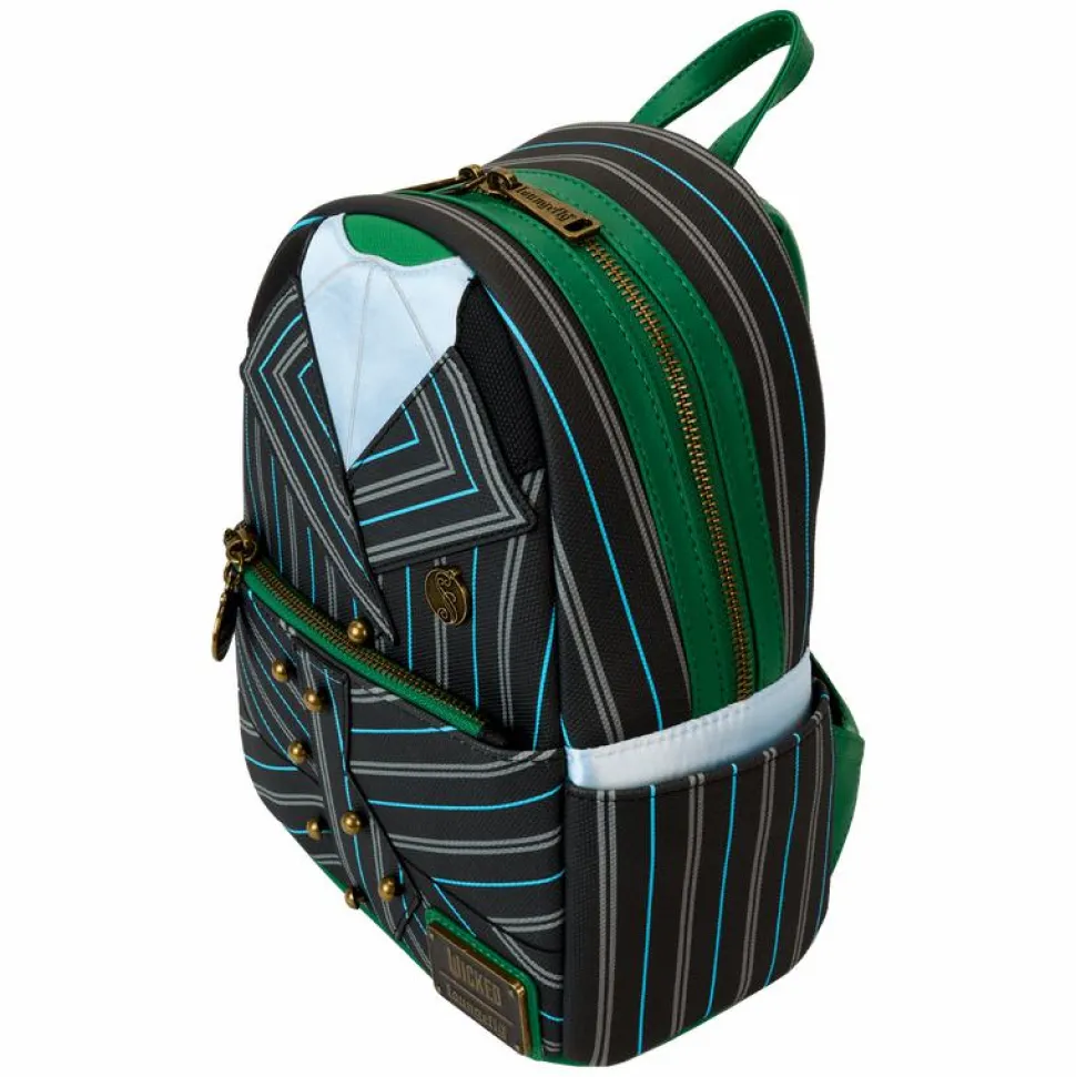 Wicked (2024) - Elphaba Shiz University Uniform Cosplay 10" Faux Leather Mini Backpack