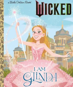 Wicked (2024) - I Am Glinda Little Golden Book Hardcover Book