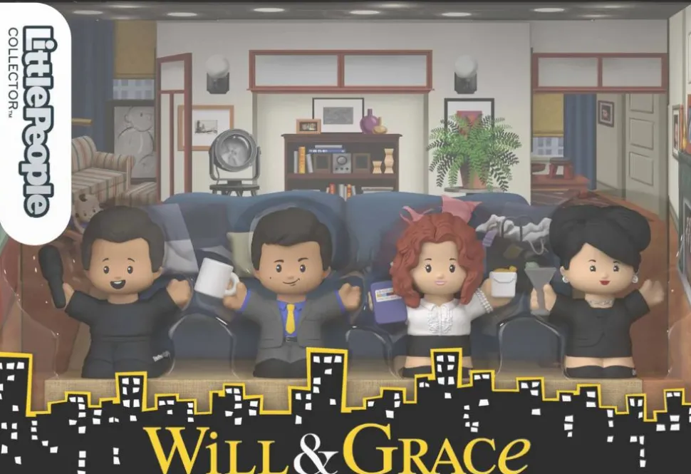 Will & Grace - Fisher-Price Little People Collector Figure 4-Pack
