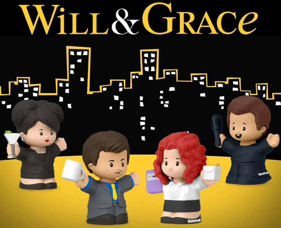 Will & Grace - Fisher-Price Little People Collector Figure 4-Pack