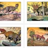 William Stout Dinosaur Series - The Cretaceous Era Fine Art Prints by William Stout (Set of 4)