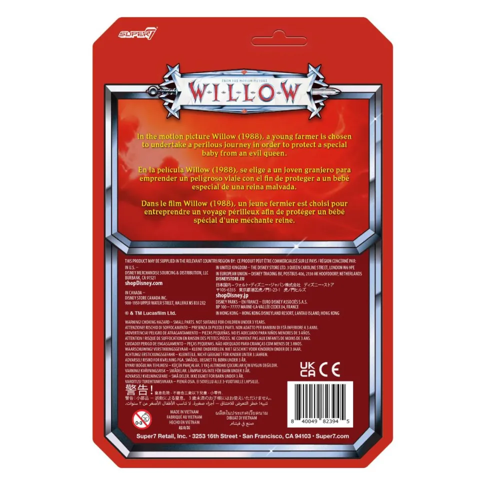 Willow (1988) - Willow Ufgood ReAction 3.75” Action Figure