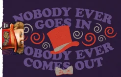 Willy Wonka & the Chocolate Factory (1971) - Nobody Ever Comes In, Nobody Ever Comes Out Doormat