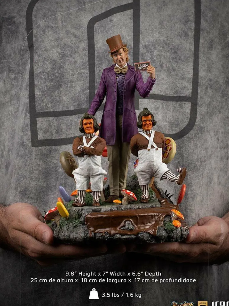 Willy Wonka and the Chocolate Factory - Willy Wonka Deluxe 1/10th Scale Statue
