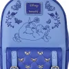 Winnie the Pooh - Floral Eeyore Quilted 10" Faux Leather Mini Backpack
