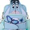 Winnie the Pooh - Floral Eeyore Cosplay 8" Faux Leather Crossbuddies Crossbody Bag