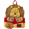 Winnie the Pooh - Halloween Cosplay Glow in the Dark 10" Faux Leather Mini Backpack