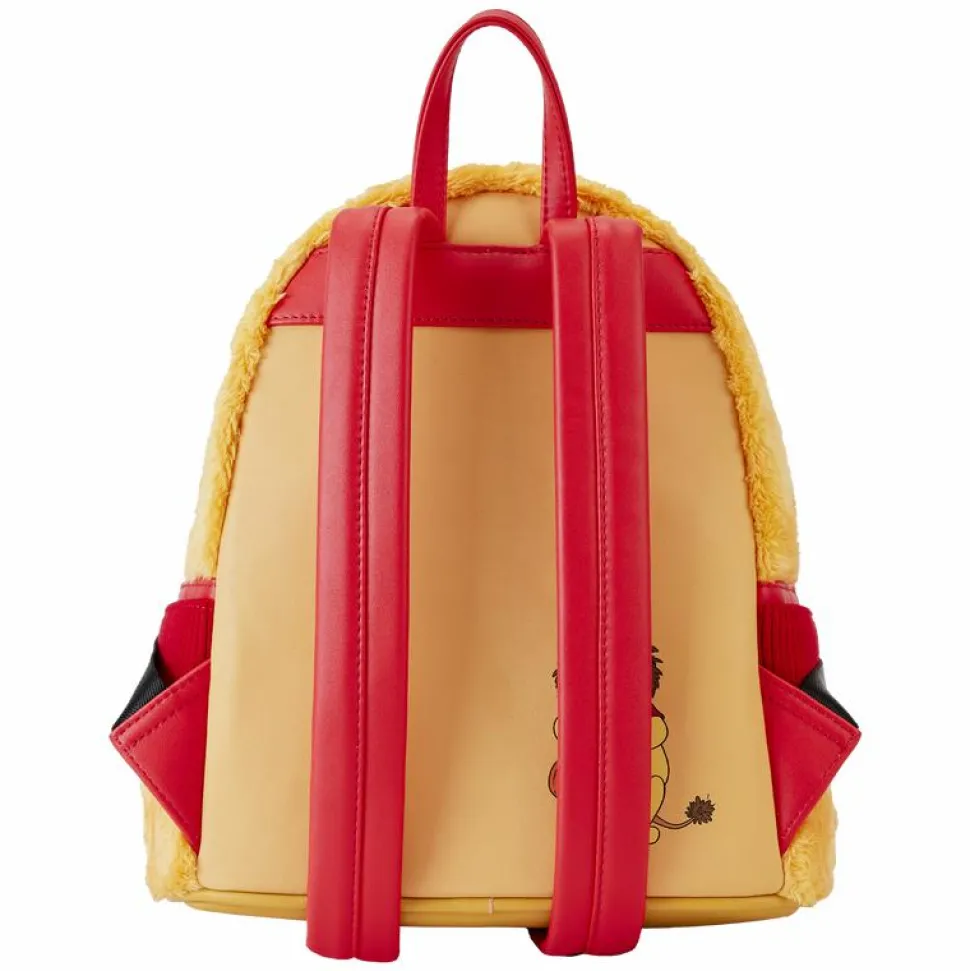 Winnie the Pooh - Halloween Cosplay Glow in the Dark 10" Faux Leather Mini Backpack