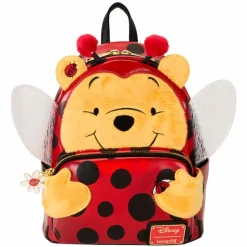 Winnie the Pooh - Ladybug Cosplay 10" Faux Leather Mini Backpack