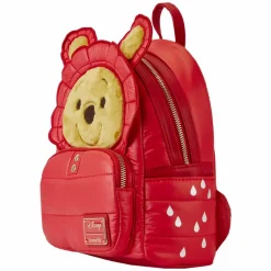 Winnie the Pooh - Pooh Puffer Jacket Cosplay 10" Faux Leather Mini Backpack