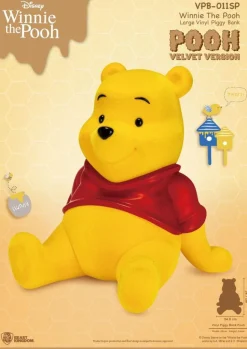 Winnie the Pooh - Pooh (Velvet Version) Large 13" Vinyl Piggy Bank