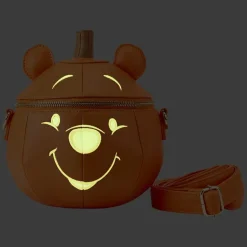 Winnie the Pooh - Pumpkin Glow in the Dark 6" Faux Leather Crossbody Bag