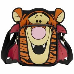 Winnie the Pooh - Tigger Vampire Cosplay Glow in the Dark 8” Faux Leather Passport Bag