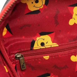 Winnie the Pooh - Vampire Pooh Cosplay 10” Faux Leather Mini Backpack
