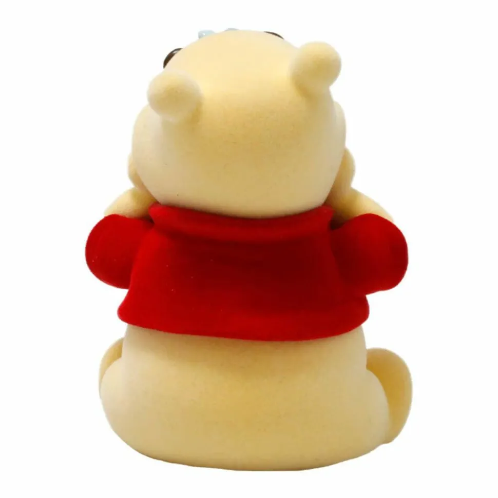 Winnie the Pooh - Winnie the Pooh Flocked 4" Vinyl Figure