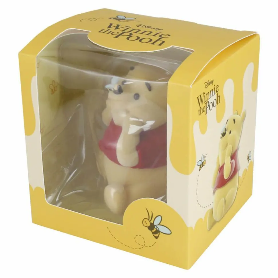 Winnie the Pooh - Winnie the Pooh Flocked 4" Vinyl Figure