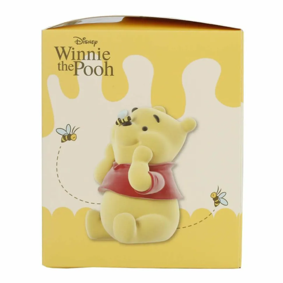 Winnie the Pooh - Winnie the Pooh Flocked 4" Vinyl Figure