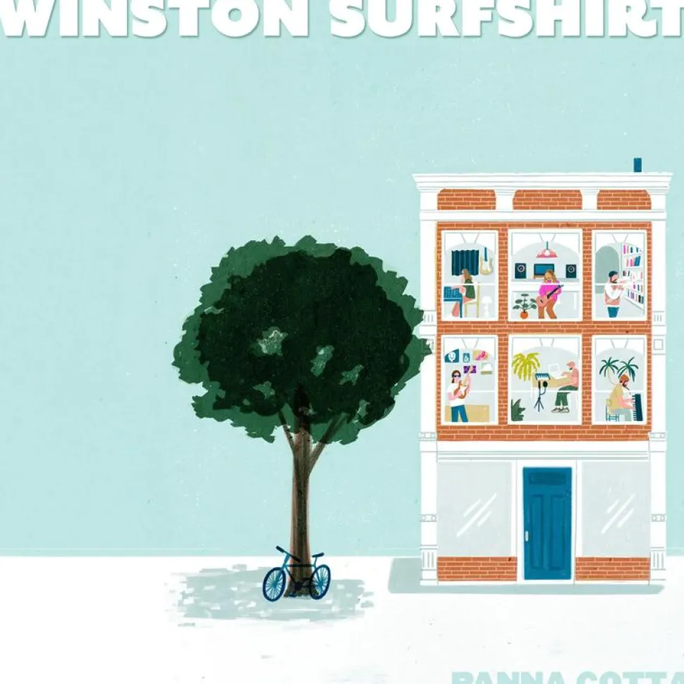Winston Surfshirt - Panna Cotta 2xLP Vinyl Record (Baby Blue Coloured Vinyl)