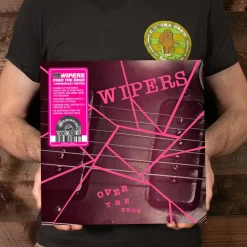 Wipers - Over The Edge 2xLP Vinyl Record (2022 Record Store Day Exclusive Magenta Marbled & Opaque Pink Coloured Vinyl)