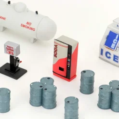WizKids - Gas Station 4D Settings Pre-Painted Miniature Figure Accessory Pack