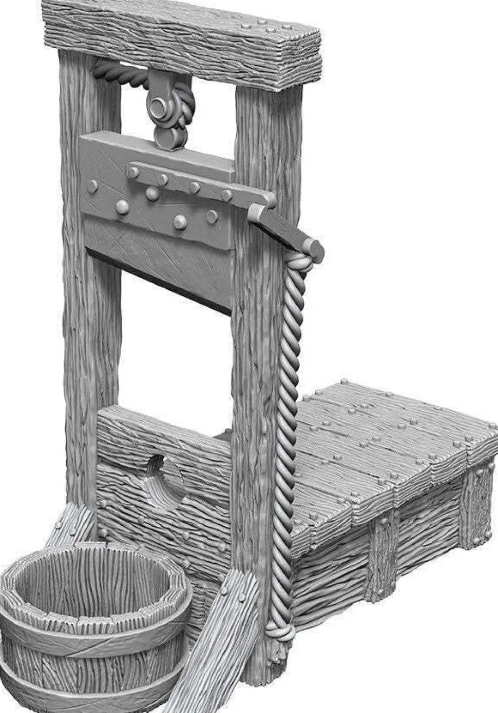 Wizkids - Guillotine Deep Cuts Unpainted Miniature Figure Accessory Pack