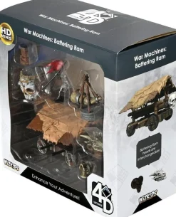 WizKids - War Machines: Battering Ram 4D Settings Pre-Painted Miniature Figure Accessory Pack