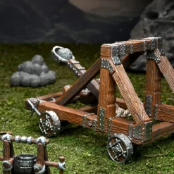 WizKids - War Machines: Catapult 4D Settings Pre-Painted Miniature Figure Accessory Pack