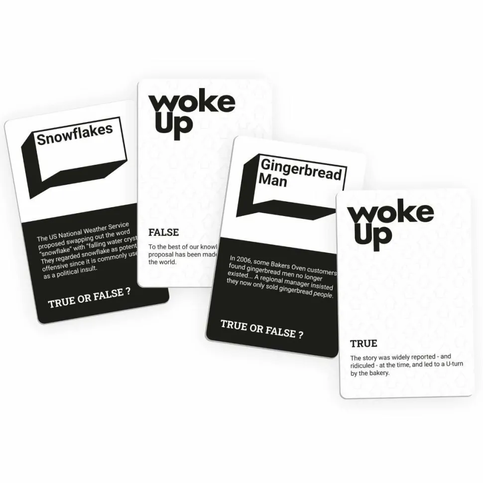Woke Up - The Card-Stacking Cancel-Culture Quiz Card Game