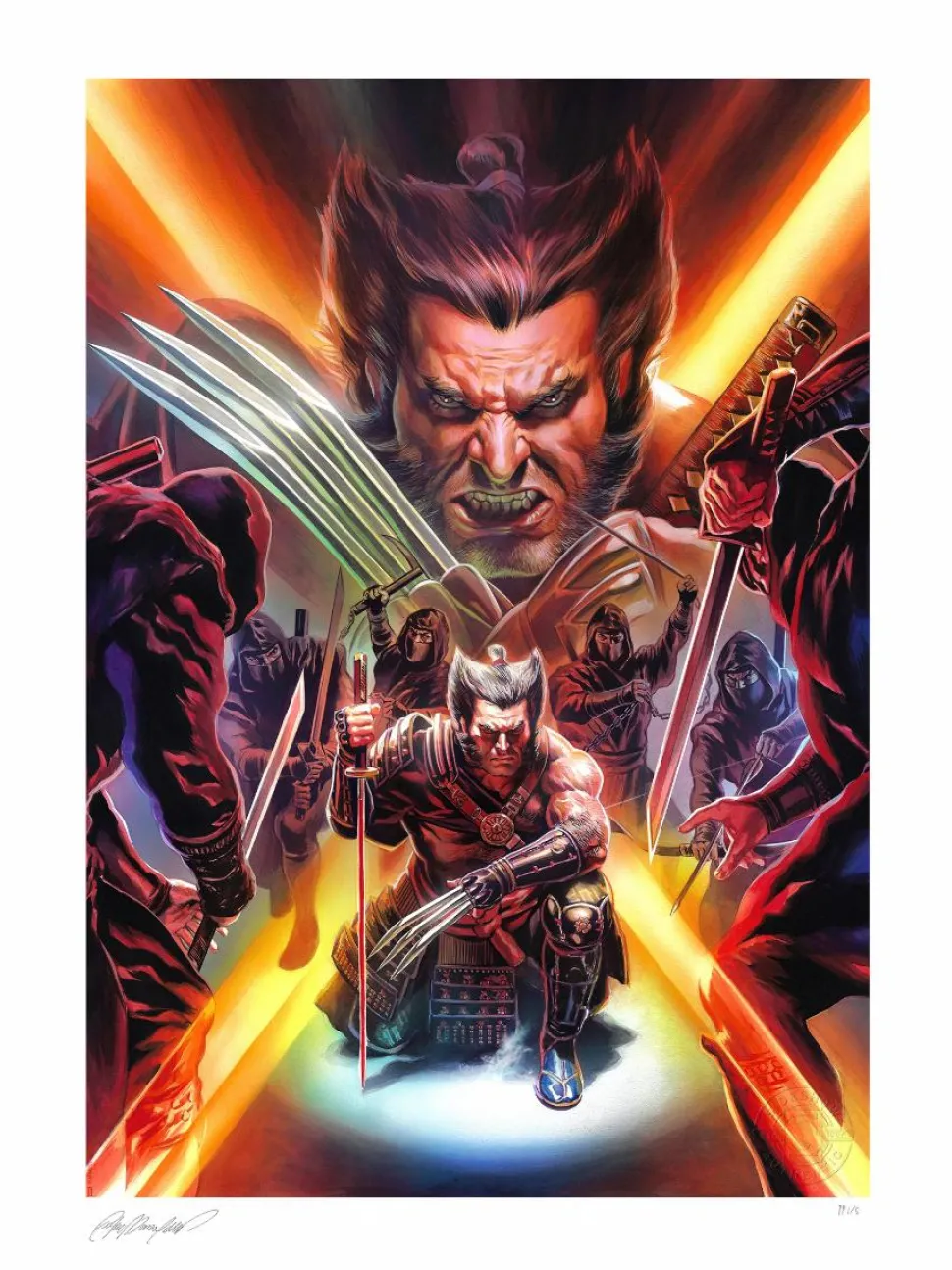 Wolverine - Wolverine: Ronin Fine Art Print by Felipe Massafera