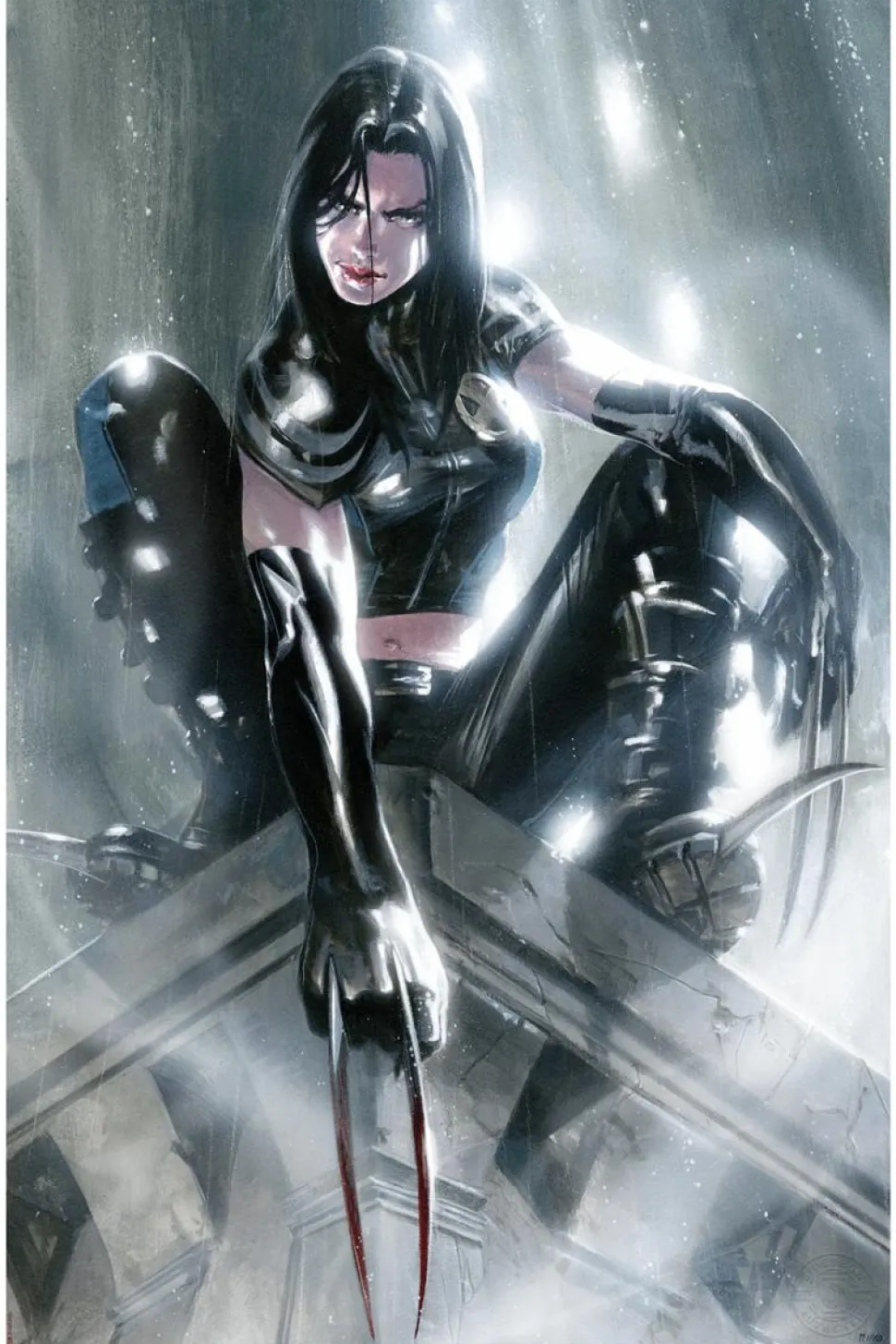 Wolverine - X-23 (2010) #1 Variant Cover Fine Art Print by Gabriele Dell'Otto