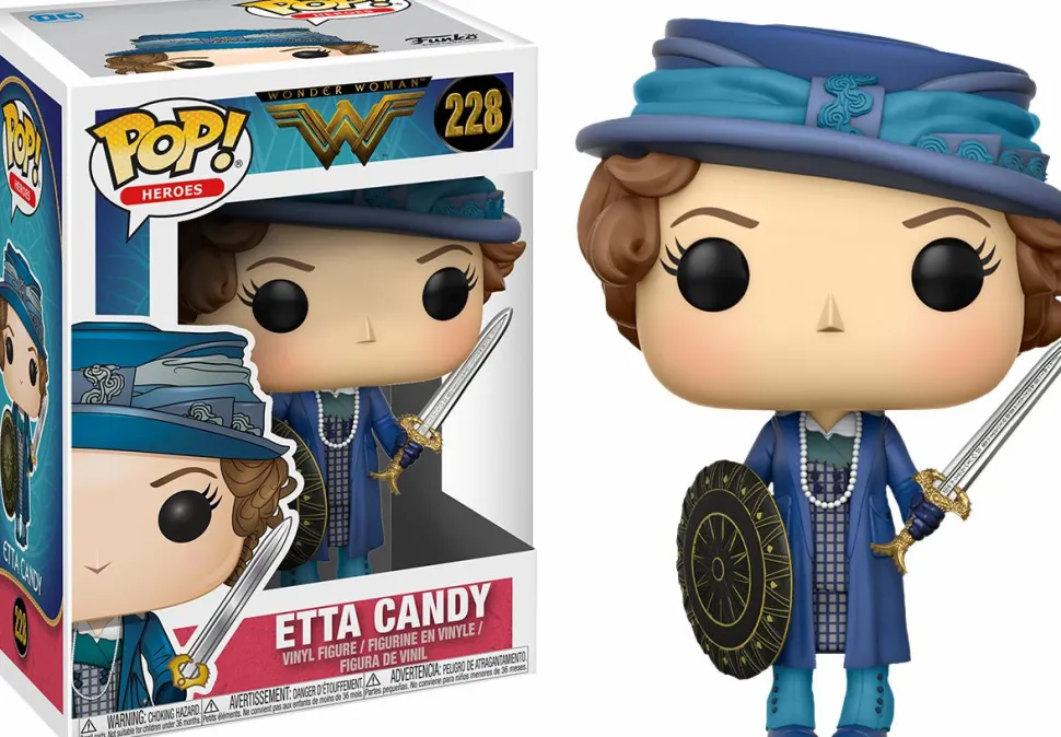 Wonder Woman (2017) - Etta Candy with God-Killer Sword and Shield Pop! Vinyl Figure