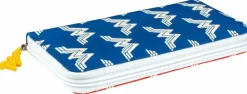Wonder Woman (2017) - Red & Blue Logo Clutch Wallet