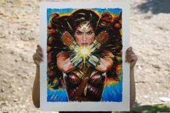 Wonder Woman (2017) - Wonder Woman: Hell Hath No Fury Premium Art Print by Olivia De Berardinis