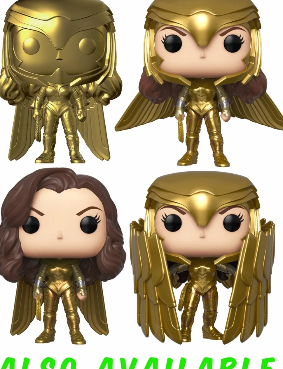 Wonder Woman 1984 - Wonder Woman Gold Armour with No Wings Pop! Vinyl Figure
