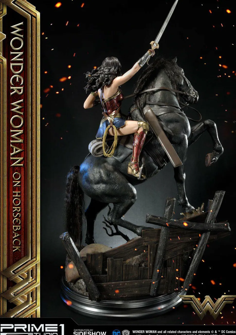 Wonder Woman (2017) - Wonder Woman on Horseback 54” Statue