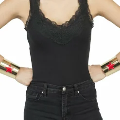 Wonder Woman - Bracelets of Submission Metal Cuffs 2-Pack
