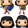 Wonder Woman - 80th Anniversary Pop! Vinyl Bundle (Set of 4)