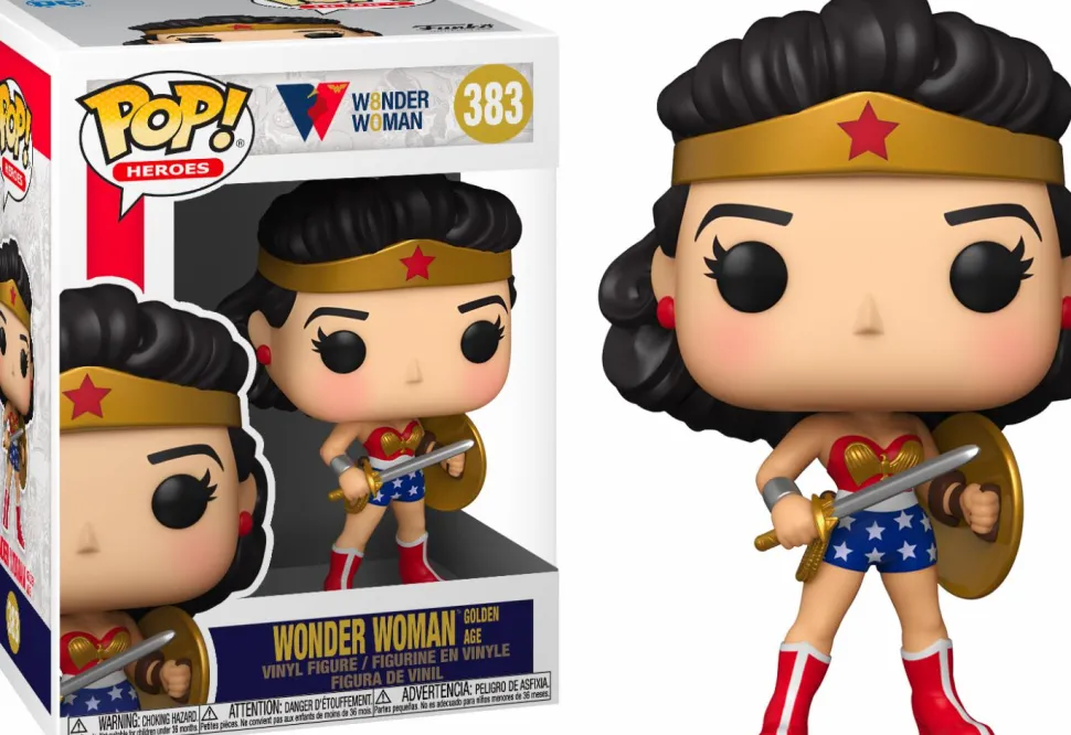 Wonder Woman - 80th Anniversary Pop! Vinyl Bundle (Set of 4)