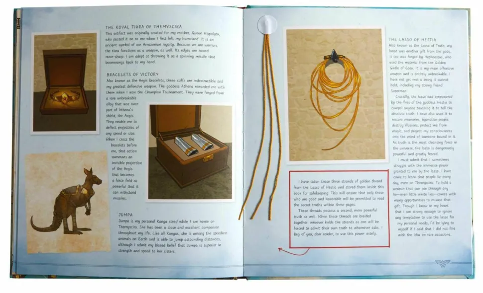 Wonder Woman - The Way of the Amazons Hardcover Book