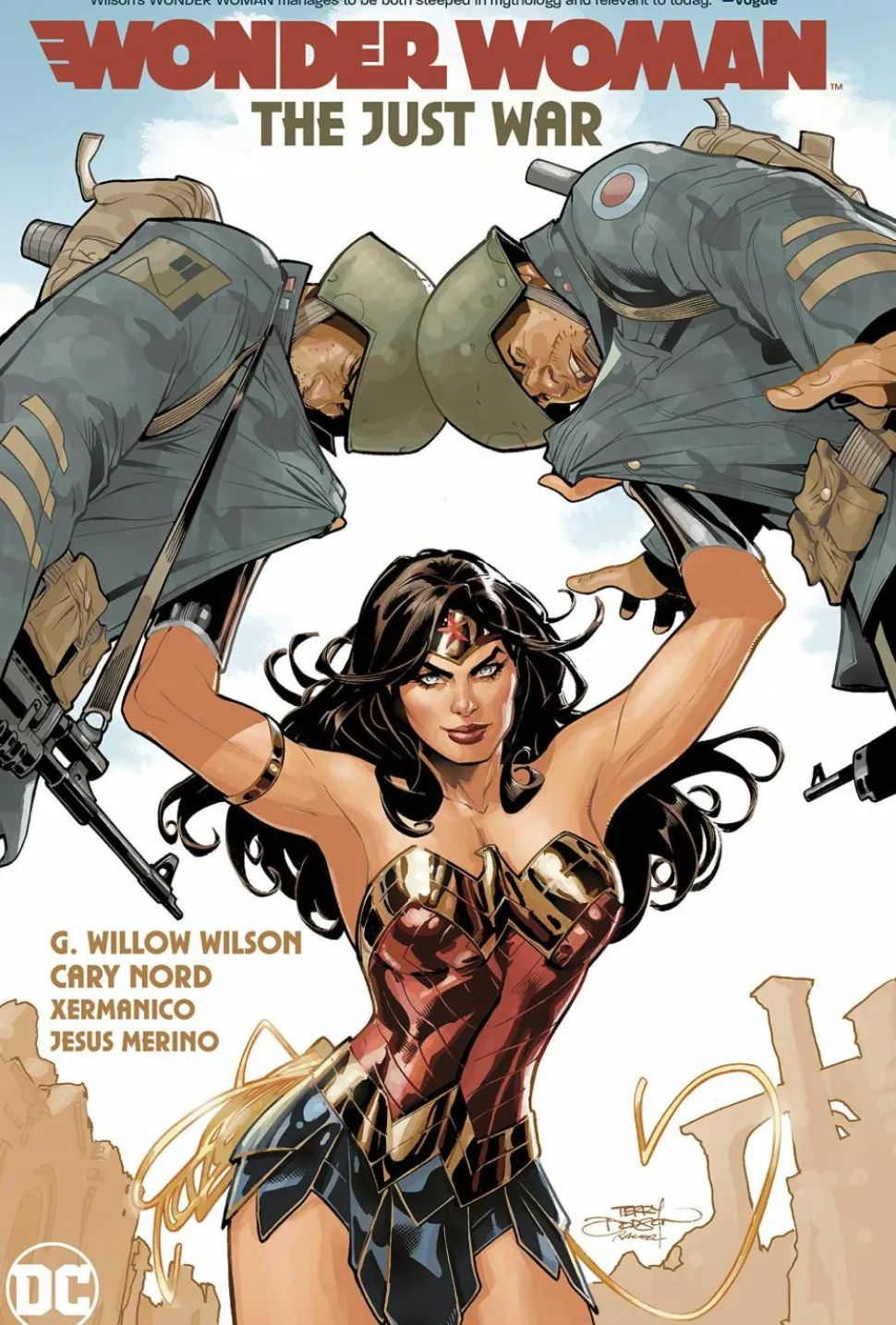 Wonder Woman - Volume 01 The Just War Hardcover Book