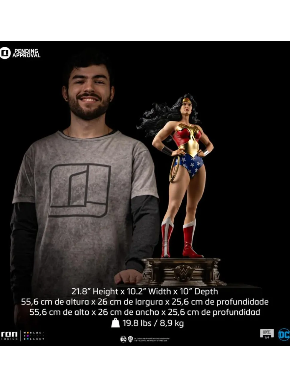 Wonder Woman - Wonder Woman (DC Trinity) Legacy Replica 1/4 Scale Statue
