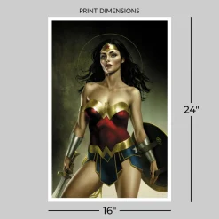 Wonder Woman - Wonder Woman #760 Variant Cover Fine Art Print by Joshua Middleton