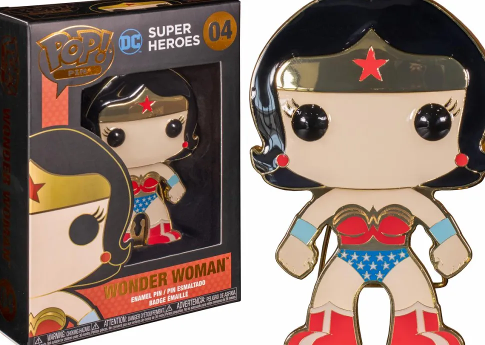 Wonder Woman - Wonder Woman 4” Pop! Enamel Pin