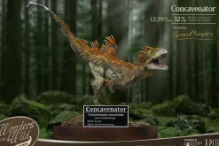 Wonders of the Wild - Concavenator & Fossil Deluxe 10” Statue