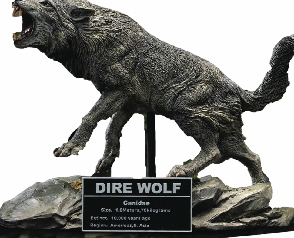 Wonders of the Wild - Dire Wolf 11" Statue