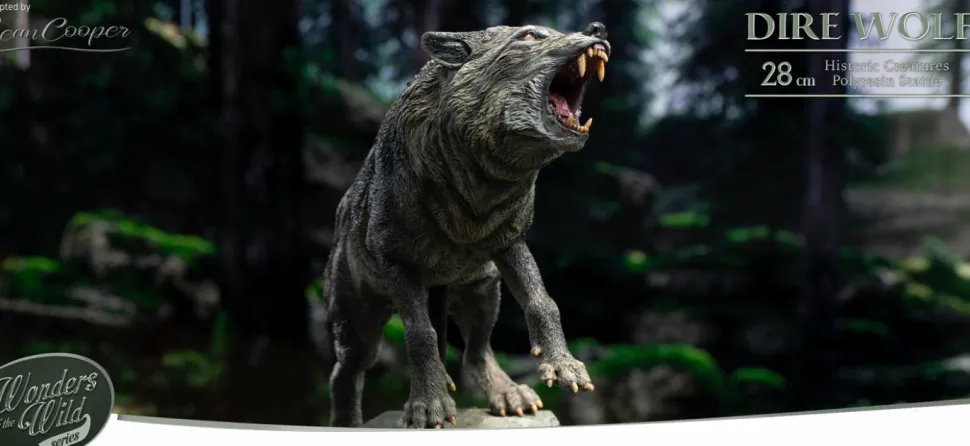Wonders of the Wild - Dire Wolf 11" Statue